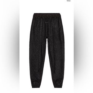 Fear Of God x Zegna Donegal Wool Joggers Sweatpants Size Large Black Grey Marl